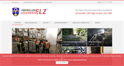 Desktop Screenshot of feuerwehr-elz.de